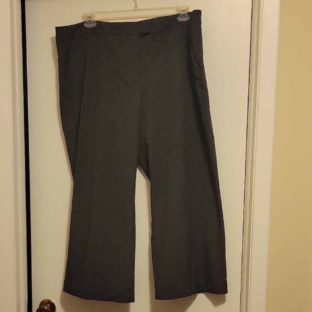 Daisy Fuentes Women's Plus Size Gray Dress Pants